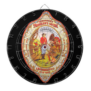 Traveler's Guide Bourbon "Hit Him in the Nuts" Dartboard