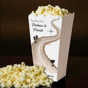 Traveling from Partners to Parents Baby Shower Favour Box