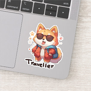 Traveller Anime Cool Dog