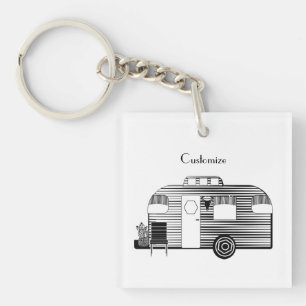Traveller Camper Caravan Thunder_Cove Key Ring