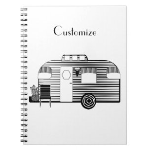 Traveller Camper Caravan Thunder_Cove Notebook