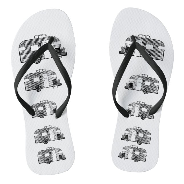 Traveller Camper Caravan Thunder_Cove Thongs (Footbed)
