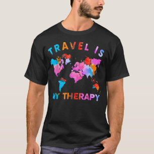 Traveller Camping Trip World Statement Travel Is M T-Shirt