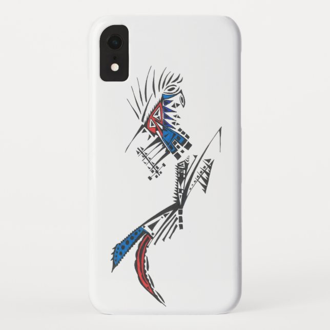 Traveller Colourful Abstract Tribal Tattoo Art Case-Mate iPhone Case (Back)