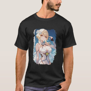 Traveller Genshin Art Basic Dark T-Shirt