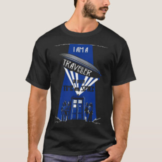 Traveller of Time and Space calligraphic  T-Shirt