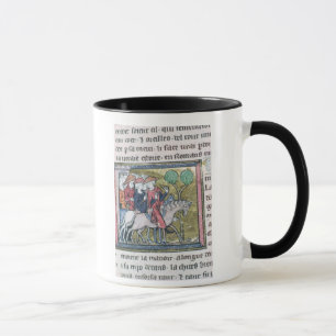 Travellers, from the Roman de Jules Cesar Mug