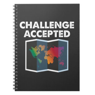 Travelling - Challenge Accepted Notebook