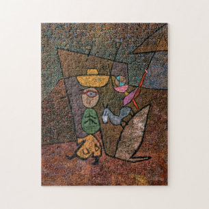 Travelling Circus by Paul Klee Jigsaw Puzzle