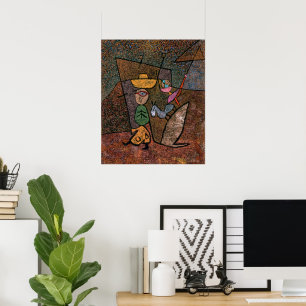 Travelling Circus by Paul Klee Poster