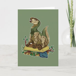Travelling Dinosaur Card