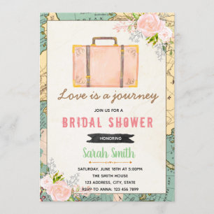 Travelling from miss to mrs invitation