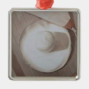 Travelling Hat 2012 Metal Ornament