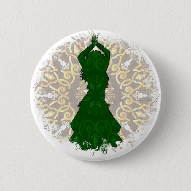 Travelling Hips Logo 6 Cm Round Badge (Front)