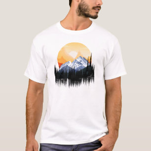 Travelling in mountains graphic T-Shirt