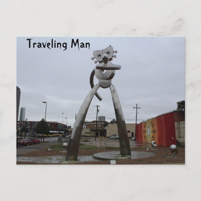 Travelling Man # 12 Postcard (Front)