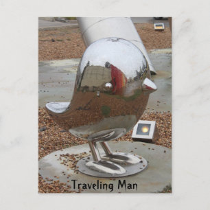 Travelling Man Postcard