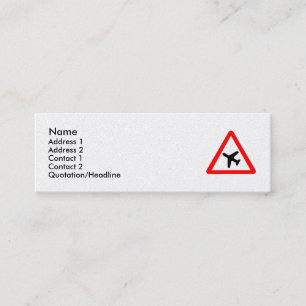 Travelling Mini Business Card