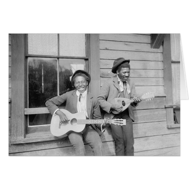 Travelling Musicians, 1902 (Front Horizontal)