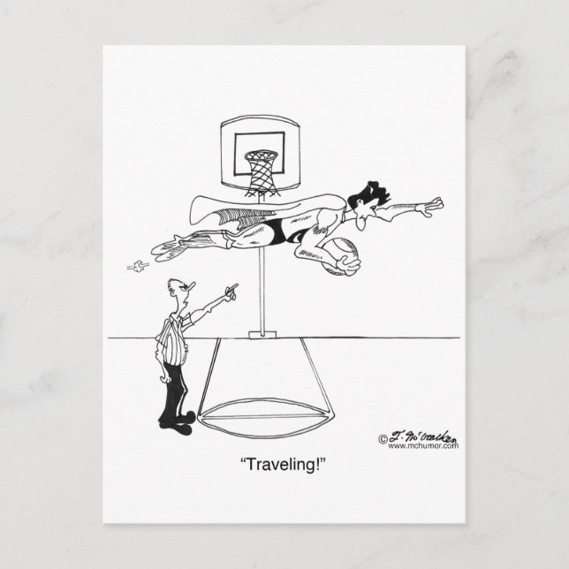 Travelling! Postcard (Front)