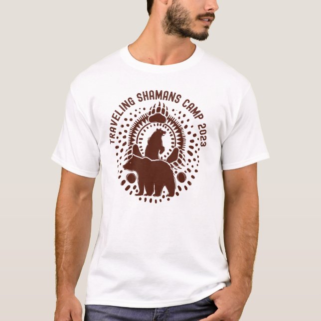 Travelling Shamans Camp 2023 T-Shirt (Front)