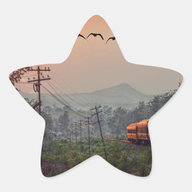 Travelling Star Sticker (Front)