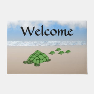 Travelling Terrapin Family Doormat
