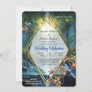 Travelling Waterfull Landscapes of Our World Invitation