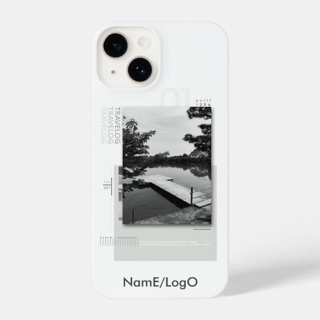 travelog_1 iPhone case (Back)