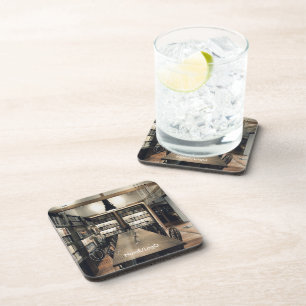 travelog_4 hard plastic coaster