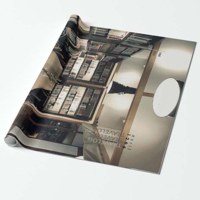 travelog_4 wrapping paper (Unrolled)