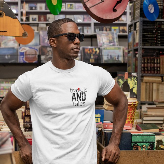 Travels and Tales Pocket Logo Men's Shirt (Creator Uploaded)