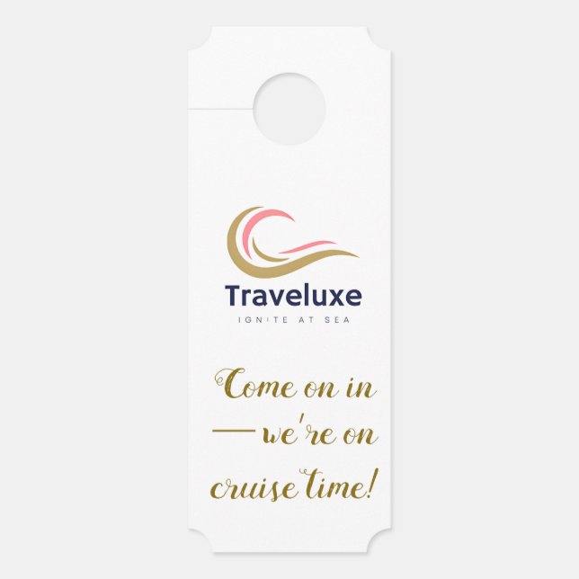 Traveluxe Ignite at Sea LargeDoor Hanger (Front)