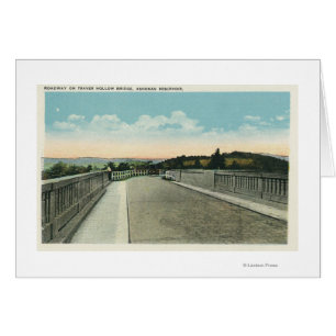 Traver Hollow Bridge Roadway View