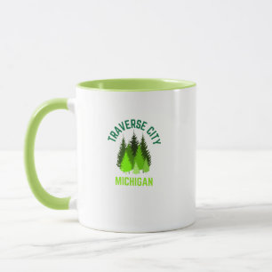 Traverse City Michigan Hometown Coffee Mug