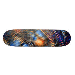 'Traversing i-Space' skateboard deck