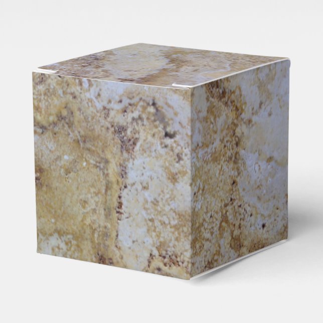 travertine limestone favour box (Front Side)