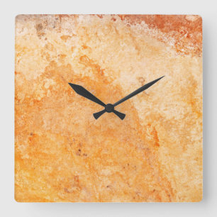 Travertine Stone Pattern Acrylic Wall Clock