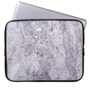 Travertine Stone Pattern Laptop Sleeve