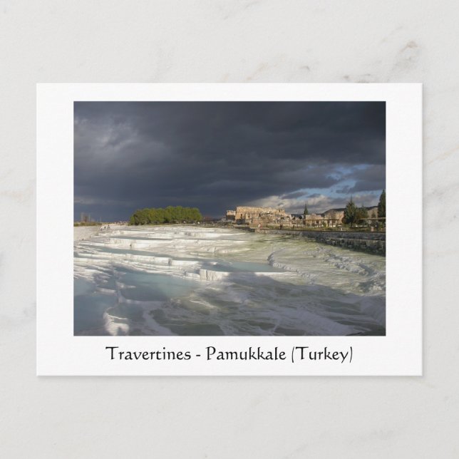 Travertines - Pamukkale (Turkey) Postcard (Front)