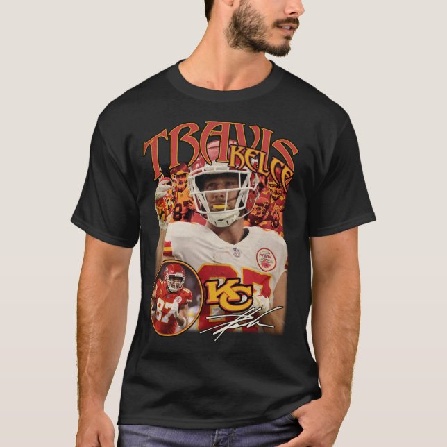 Travis Kelce | American Football Bootleg Tee (Front)