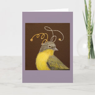 Travis the Nashville warbler card