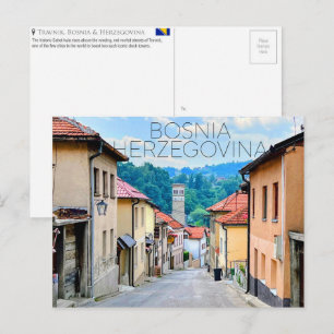 Travnik, Bosnia & Herzegovina Travel Postcard