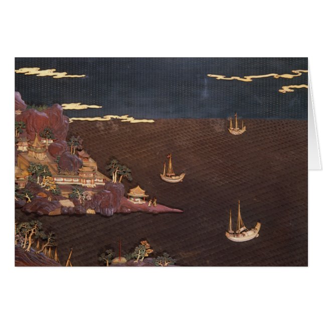 Tray with marine scene (Front Horizontal)