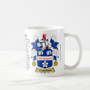 Traynham 50th Reunion Coat of Arms Coffee Mug