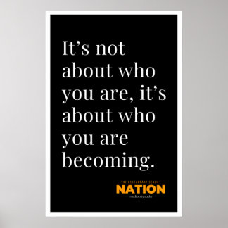 TRC Nation Who Are You Becoming Poster
