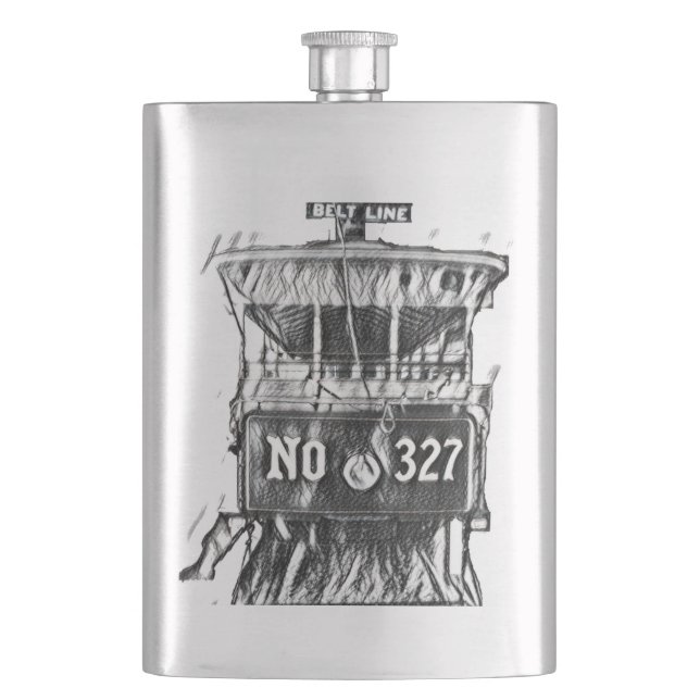 TRC Sketch Classic Flask (Front)