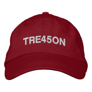 TRE45ON EMBROIDERED HAT