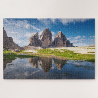 Tre Cime di Lavaredo/Drei Zinnen Dolomite mountain Jigsaw Puzzle