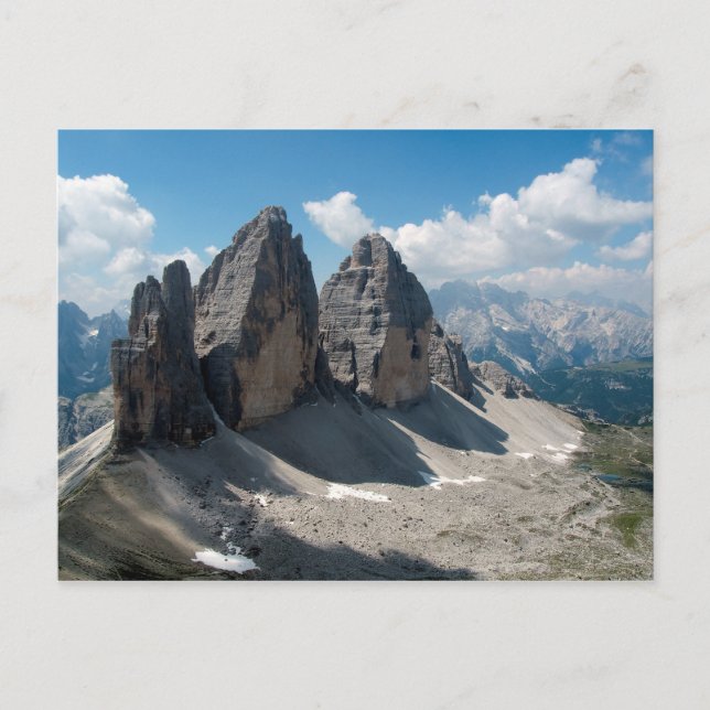 Tre cime di Lavaredo Postcard (Front)